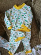 Pijamas Para Bebes.  Tallas 0-3 Y 3-6 Meses.  100% Algodón 