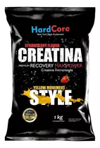 Suplemento En Polvo Hardcore Nutrition  Creatina Sabor Frutilla En Sachet De 1kg