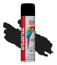 Tinta Spray Paintcolor Uso Geral Preto Fosco 350ml - 6 Pçs