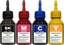 Kit Tinta Sublimatica 400ml Impressoras L220 L395 L380 L355 