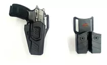 Pistolera Nivel 2 + Porta Cargador Doble Bersa Tpr9 Houston