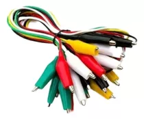 Juego De Caimanes 10 Cables 20 Cms 