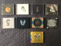Cd Coldplay - Discos De Estúdio + A Head Full Of Dreams Live