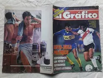 El Grafico Nº 3523 Año 1987 River Boca Gallego Graciani