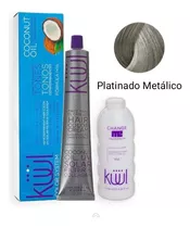 Tinte Kuul Platinado Metalico 90ml + Agua 135ml