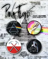 Pines Buttons Pack 4 - Pink Floyd - Mod.48 - Gtkk