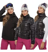 Campera Montagne Arlet 4 En 1. Pluma Sintetica Chaleco