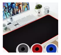 Mouse Pad Gamer Grande Jogos Tiro Rpg  Borda Costurada Cores Cor Vermelho Desenho Impresso Liso