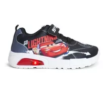 Zapatillas Nene Footy De Cars Mcqueen Luz Led Al Pisar