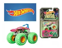 Monster Trucks Glow In Dark Carro Brilha Escuro Hot Wheels