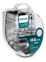 Juego Lámparas Halógenas H4 Philips X-treme Vision Pro 150%