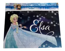 Quebra Cabeça Infantil Puzzle Elsa Frozen 63 Peças 