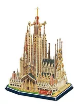 Puzzle 3d Sagrada Familia Natgeo 184 Piezas Cubicfun 
