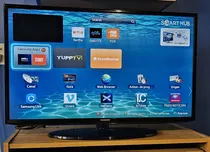 Smart Tv Samsung 40 Pulgadas, Con Control Remoto.  Impecable