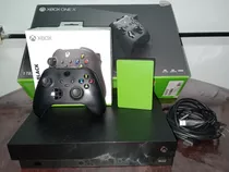 Microsoft Xbox One X + 1 Joystick + Disco Rígido Externo 1tb