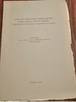 Indici Dei Primi Cinque Volumi 1959-63 Annali Sezione Romanz