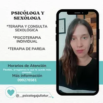 Psicóloga Y Sexóloga Clínica 