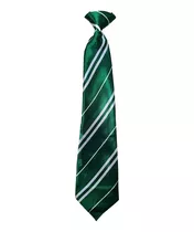 Corbata Verde Con Plateado Slytherin Talla Única Adulto