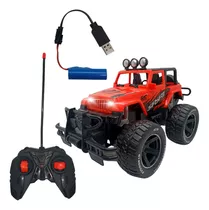 Carrinho Controle Remoto Ultra Corrida Alcance 4x4 26cm 1:14