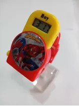 Reloj Digital Niños (spiderman, Ben 10, Sonic, Mickey)