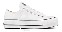 Tenis Converse Chuck Taylor All Star Platform Mujer-blanco