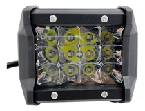 Faro 12 Led Auxiliar Semi Circulo 12v - 24v Auto Camioneta