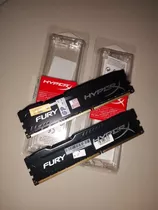 2 Memórias Ddr3 Kingston 8gb Cada 1.600mhz - Hiperx