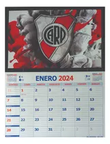 Calendario Almanaque De Pared Futbol Con Iman Y Planificador