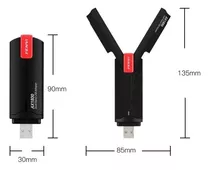 Adaptador Wifi 6 Usb 3.0 1800 Mbps 2.4g 5ghz Linux Fenvi