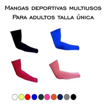 Mangas Deportivas Unicolores Multiusos