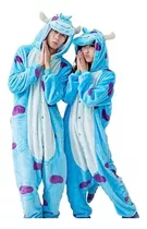 Pijama Mameluco Sullivan Kigurumi Disfraz Cosplay  Adulto