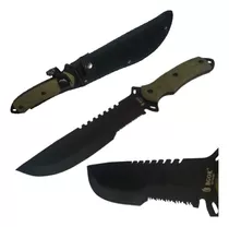 Cuchillo  Tactico Tracker Pavonado Full Tang Comando Militar