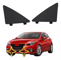 2 Tapas Triangular Rejilla Fasia Para Mazda 3 2014-16 Facia