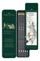 Faber-castell Lapiz Grafito Castell Acuarelable Lset X 5 Uni