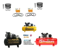 Kit Pistão E Anel P/compressor Pressure Se15 Schulz Csl 10br