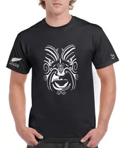 All Blacks. Maori. Rugby. Remera Algodón Extra Grande. 