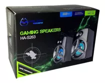 Parlante 2.0 Gamer Usb Halion Ha-s263 Led