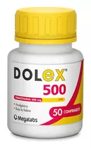 Dolex® 500 Mg - Frasco X 50 Comprimidos