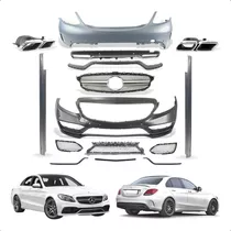 Body Kit C63s Amg Para Mercedes C200 2018 2019 2020