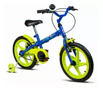 Bicicleta Infantil Aro 16 Meninos 5 A 7 Anos Rock Verden