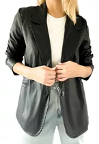 Blazer Engomado Lulyna Mujer