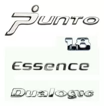 Kit Emblemas Punto 1.8 Essence Dualogic  ../2014 
