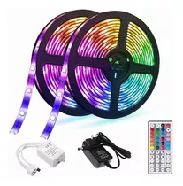 Led Tiras 10m 2835 Rgb Iluminação Colorida Para Casa