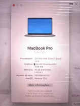 Macbook Pro Touch Bar 16g 2017