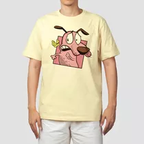 Camiseta Camisa Coragem Cão Covarde Muriel Desenho Anime