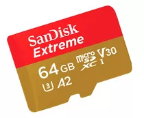 Cartão Micro Sd Sdxc Sandisk Extreme 64gb