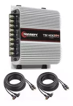 Só Taramps Amplificador Modulo Ts400x4 400w + 2 Rca 5 Mts