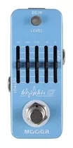 Pedal Mooer Graphic G Ecualizador De 5 Bandas Para Guitarra