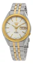 Relógio Seiko Masculino Snkl24b1 B1sk Automático Bicolor