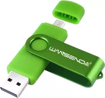 Wansenda Otg Usb Flash Drive Micro Usb Memory Stick 16gb 32g